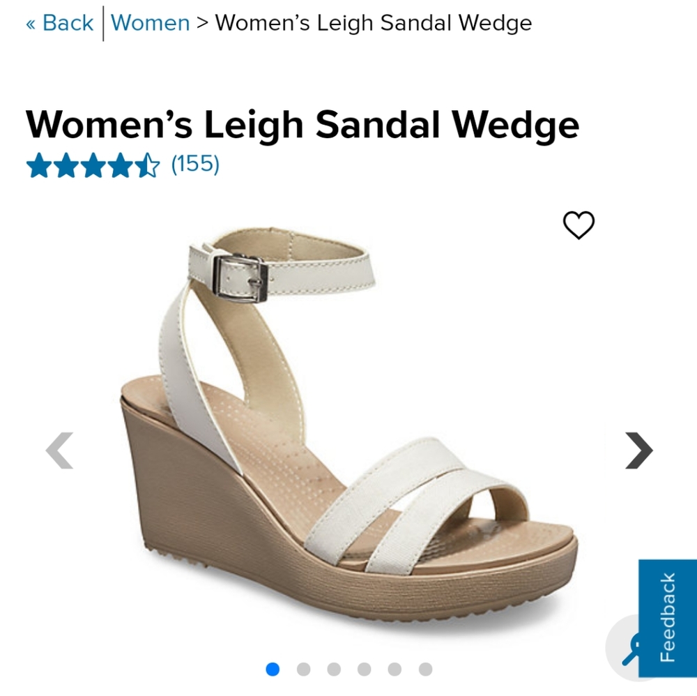 Women's Croc Wedge Sandal